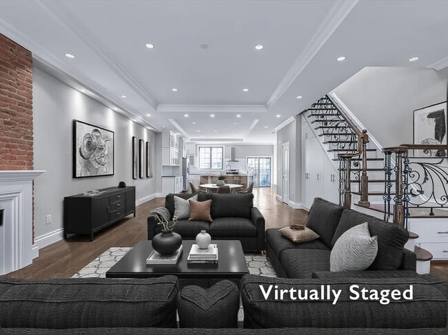 Virtually staged - 1130 Hancock St Unit 2