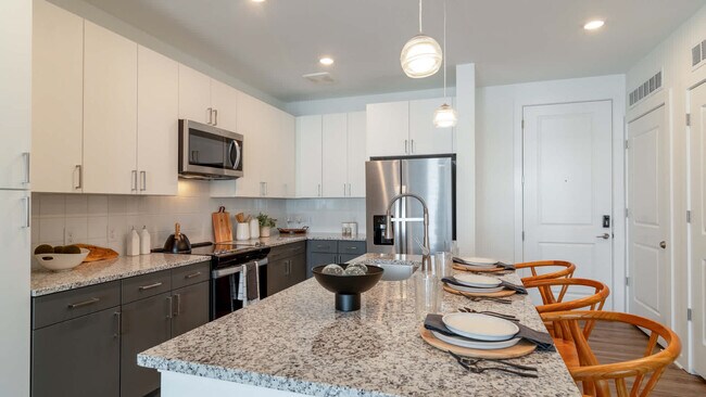 Kitchen with Stainless Steel Appliances