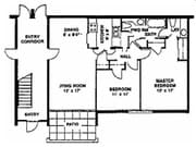 2BR/1.5BA