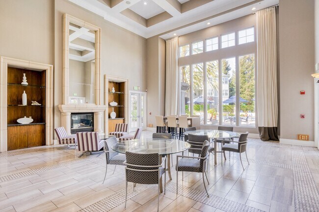 Our amenity spaces offer plenty of space to work, play, and relax. - The Estates at Park Place