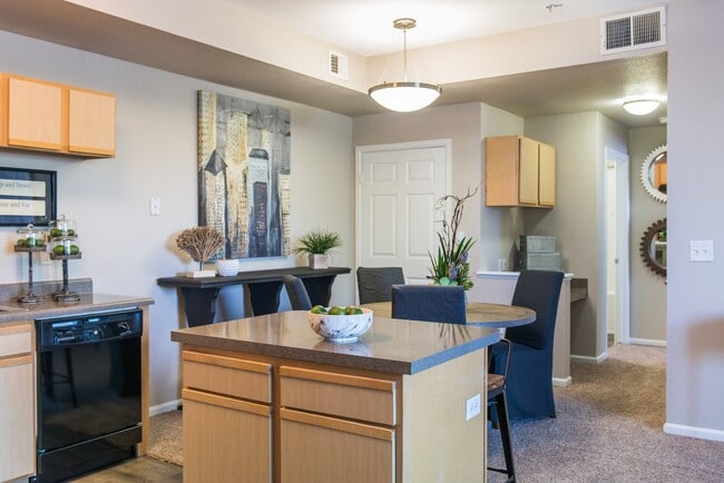 Open Floor Plan Living Area - PeakView at T-Bone Ranch Apartments