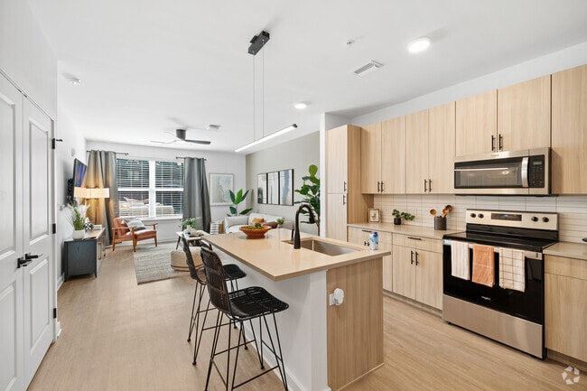 Industry Tallahassee - Model Kitchen/Living - Industry Tallahassee