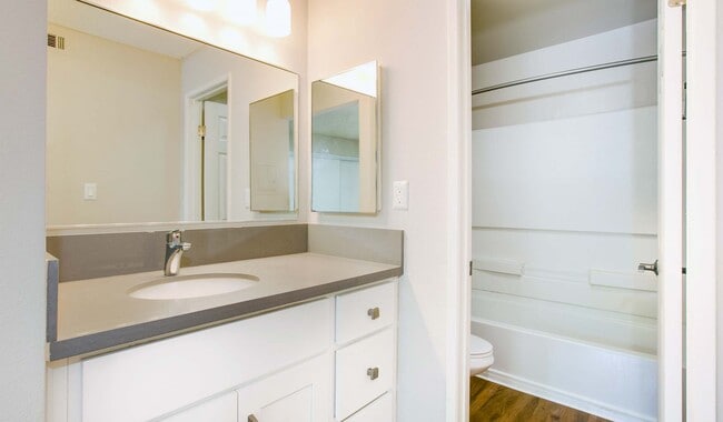 Renovated bathrooms with premium finishes are available for upgrade. Ask the leasing team for more details.