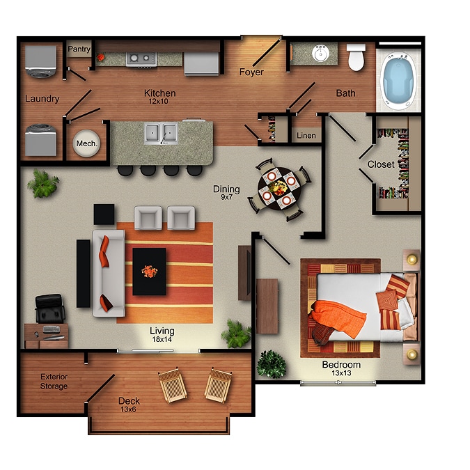 Floor Plan - Pollock