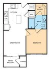 A floor plan Broadstone East End