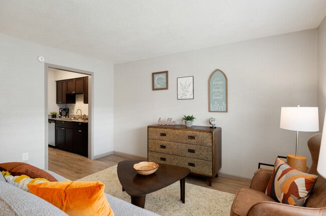 Renovated 1 Br, Living Room - Forest Gate Apartments