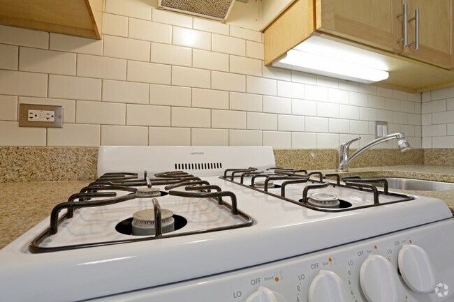 1 Bedroom - Gas Range