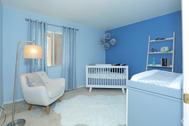 2BR, 2BA - 1015 SF Bedroom
