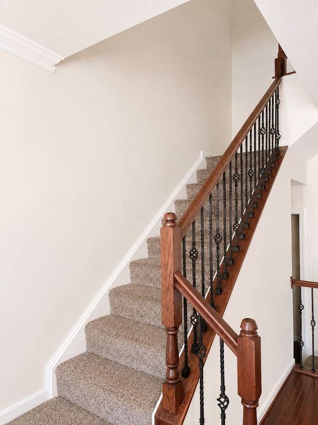 Upstairs stairwell