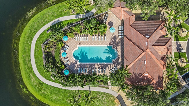 Aerial Pool View