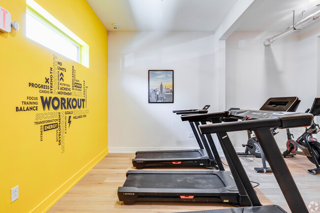 Indoor Cardio Gym - Copper Flats Apartments