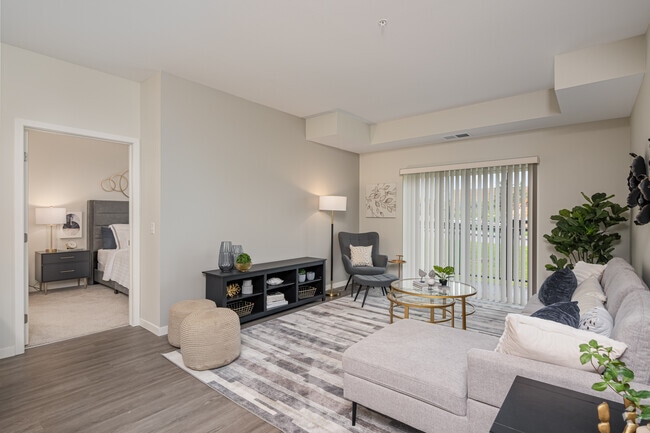 2BR,2BA - Living Room