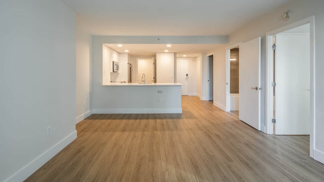Living Room with Hard Surface Flooring