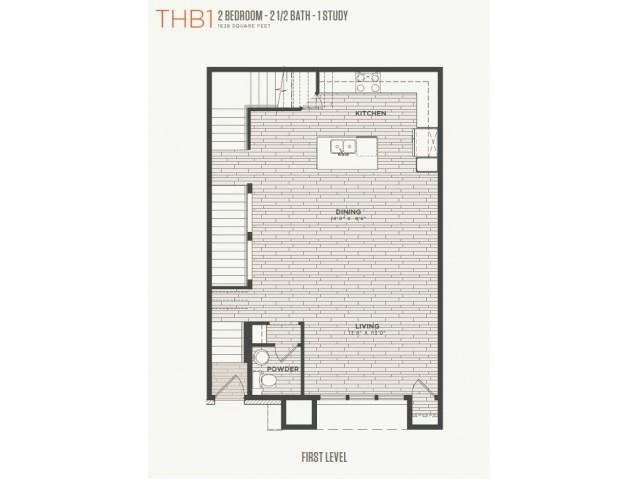 Floor Plan - TH B1