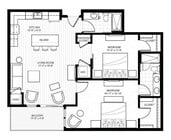 Ellipse on Excelsior and E2 - Ellipse - Envoke - 2 Beds - 2 Baths - 1063 Sq. ft.