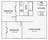2HAB/1BA