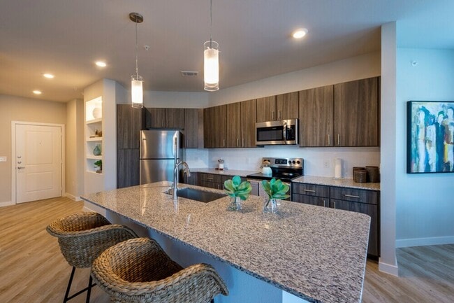 Spacious Kitchen with Kitchen Islands