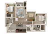 Palladium floor plan Copper Chase at Stones Crossing