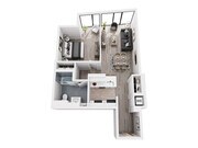 A2 floor plan Lake and Wells