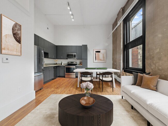 Living Room and Kitchen