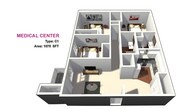 Tres habitaciones / dos baños