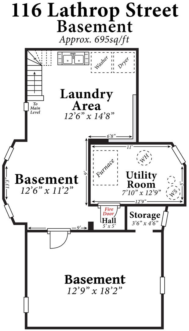116 Lathrop St Unit House