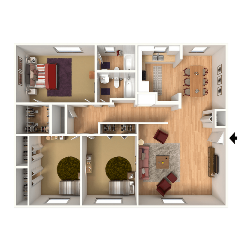 Floor Plan - C1 Classic