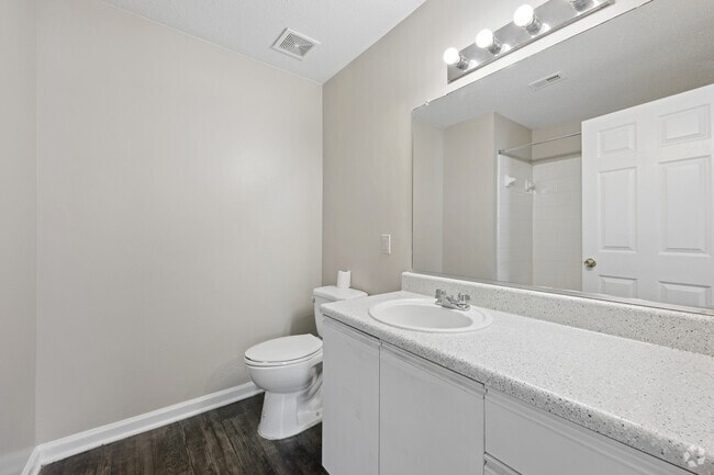 3BR, 2BA - 1,350SF - Primary Bathroom