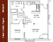 1 bed 1 bath | Apartment in Rochester MN | 501 on First