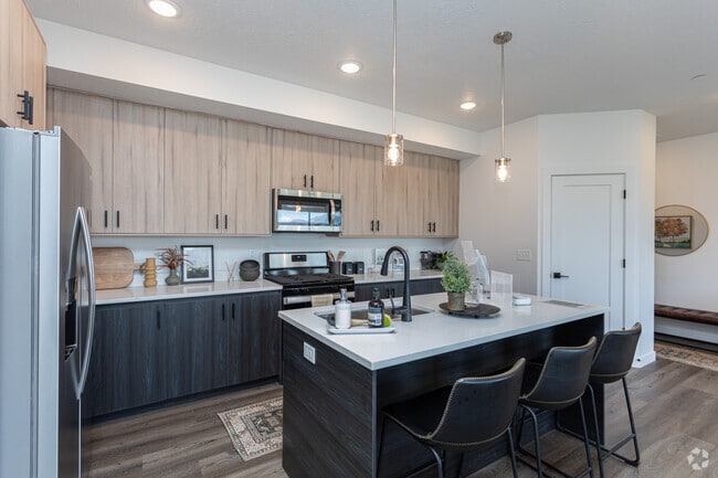 3BR, 2BA - 1,406SF - Kitchen
