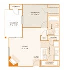1BR/1BA