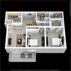 2BR/2BA