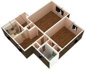 1BR/1BA