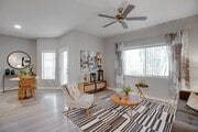 2BR, 2BA - 1,100 SF