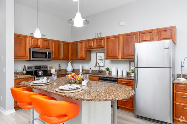 Colfax - 1BR, 1BA - 800SF - Kitchen - The Majestic at Downtown Baldwin Park