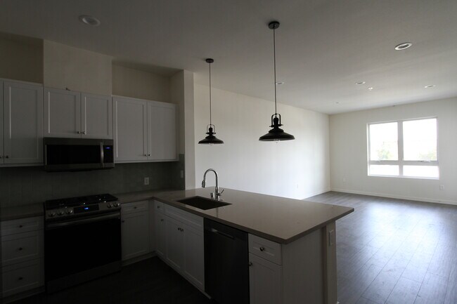 Kitchen & Living Room - The Residence at Mission View