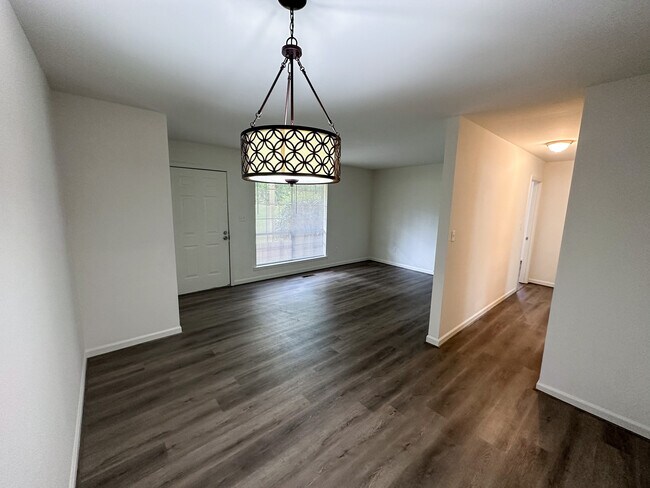 Living room and eat in kitchen - 2104 Francis St Unit B