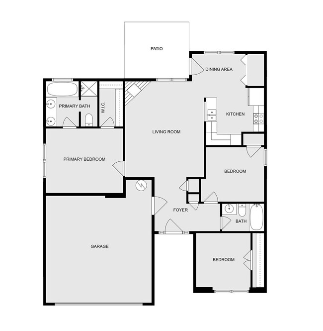 Photo - 3-Bed 2-Bath Gem in Moody