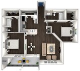 B3 floor plan The Lola
