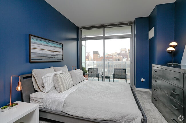 1 BR, 1.5 BA - Bedroom
