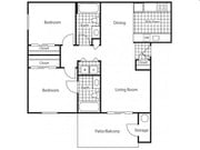 2BR/2BA