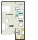 1BR/1BA