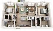 Verbena_2Bed_2Bath_1008 Sq Ft