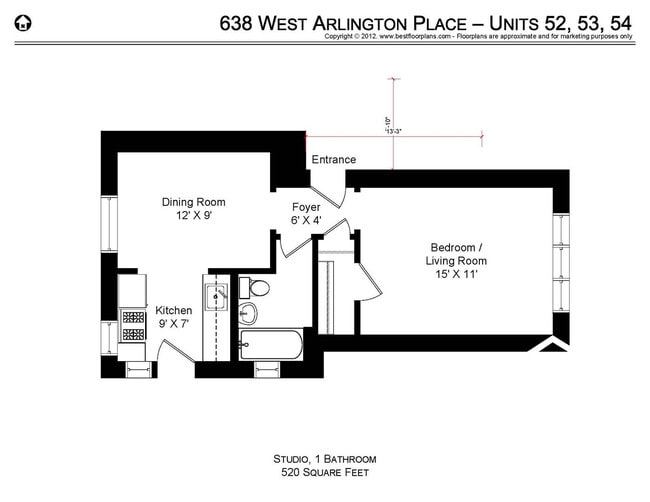 Photo - 638 W Arlington Pl Unidad 53
