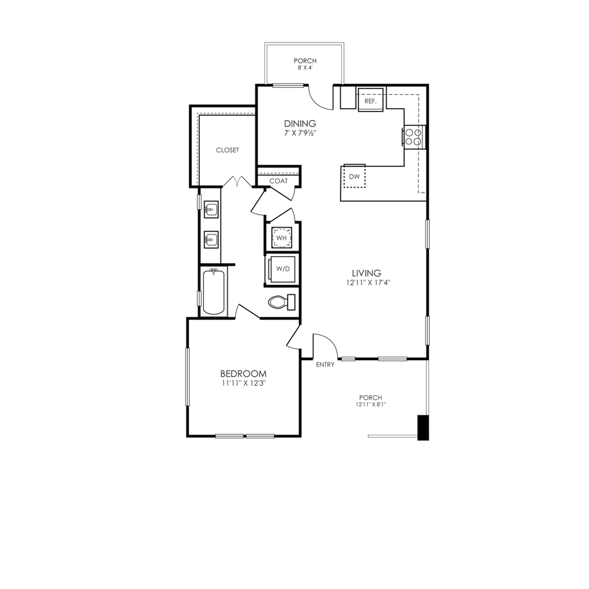 Floor Plan - SF - A1