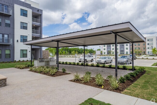 Covered Grilling Area