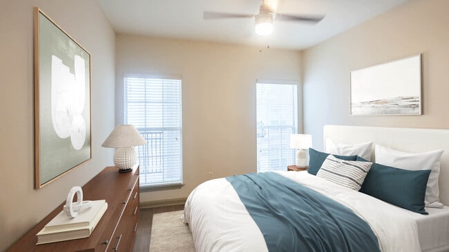 Bedroom with Hard Surface Flooring