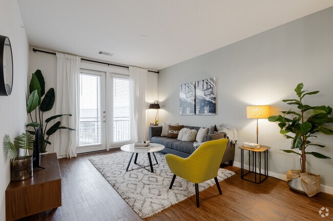 1HAB, 1BA - 743 ft² - Sala de estar