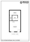 Lenora 1 Bedroom Floor Plan