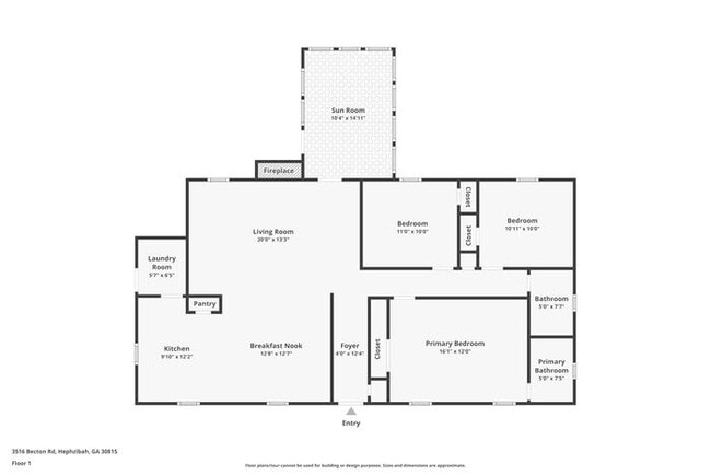 Photo - Spacious 3BR Brick Home in Hephzibah, GA